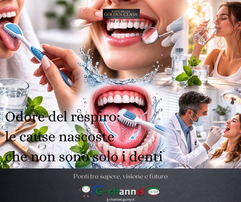 Odore del respiro: le cause nascoste che non sono solo i denti